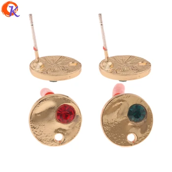 

Cordial Design 100Pcs 11*11MM Jewelry Accessories/Hand Made/Earrings Stud/Soft Pin/DIY Making/Jewelry Findings Components