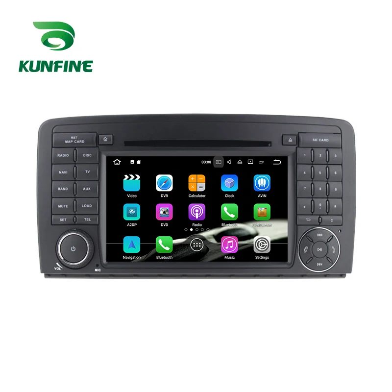 Discount Android 9.0 Core PX6 A72 Ram 4G Rom 64G Car DVD GPS Multimedia Player Car Stereo For Benz R-W251/R280 2006-2016 Radio Headunit 4