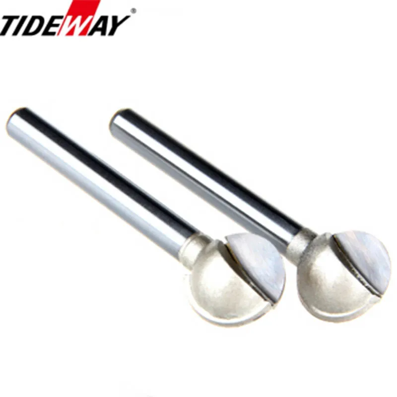 Tideway Woodworking Ball Router Bit Wood Carving Milling Cutter Tray Coffee Table Base Ball Cutter Sharp Smoothly Carving Mill
