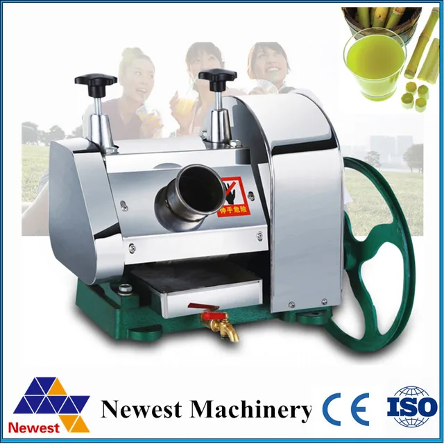 Manual sugar cane juice machine/sugar cane crusher machine/Sugarcane