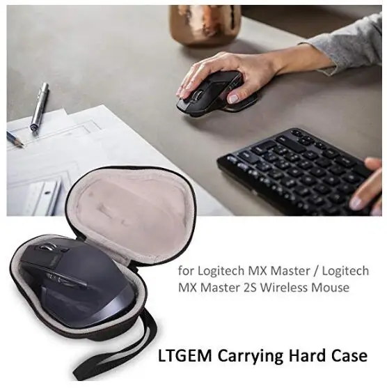 LTGEM жесткий защитный чехол для logitech MX Master/logitech MX Master 2S беспроводная мышь-переносная сумка для хранения