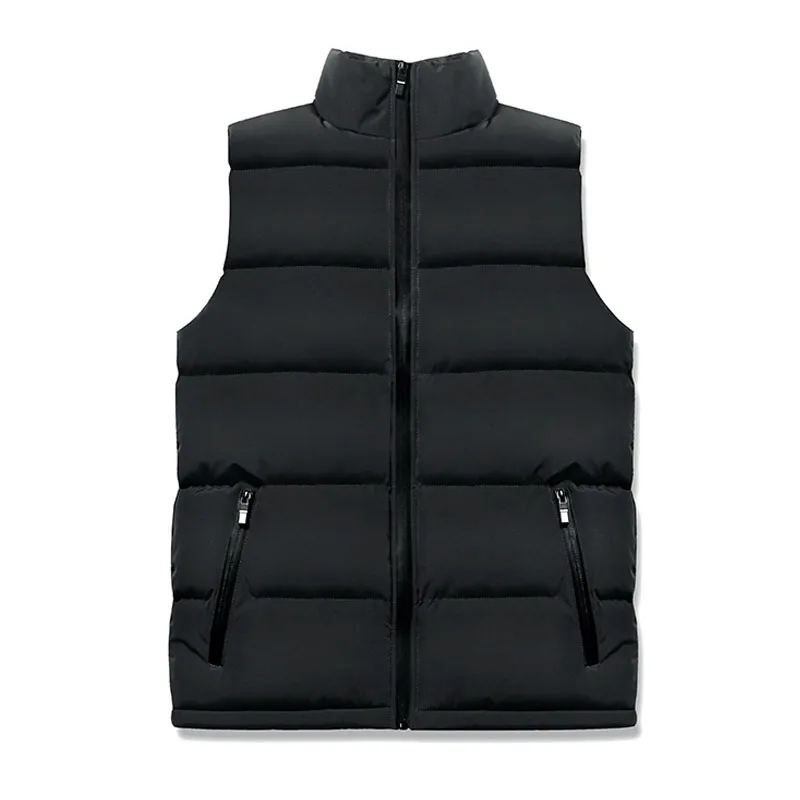 Men and Women Winter Solid Down Vest Feather Weskit Jackets Womens ...