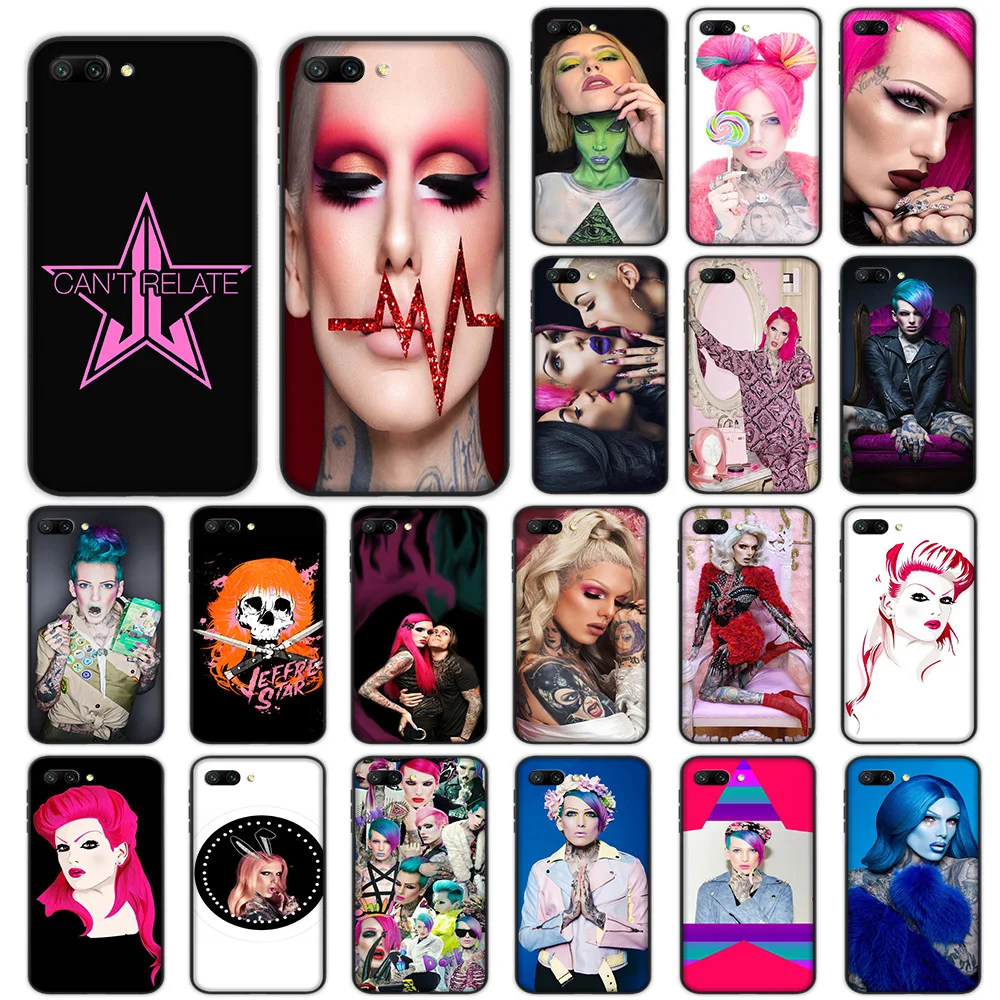

Jeffree Star Soft Case for Huawei Honor Note 10 9 Lite 8X 7A 3GB Pro Y6 Y7 Y9 Prime Nova 3 Cover