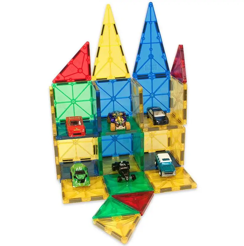 32pcs Magnetic Tiles Building Mini Blocks Solid 32pcs Magnetic Tiles Building Mini Blocks Solid Block Toys For Children Bricks In From Hobbies On Aliexpress