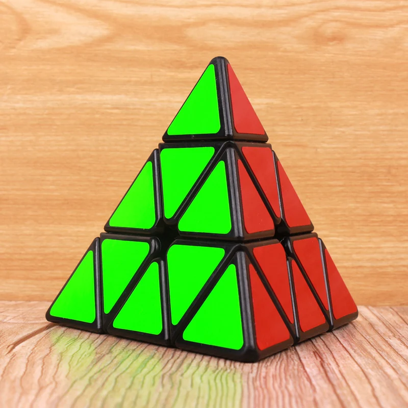 Shengshou chuanqi pyramidcube волшебный скоростной Куб Профессиональная головоломка Пирамида cubo magico развивающая игрушка для детей