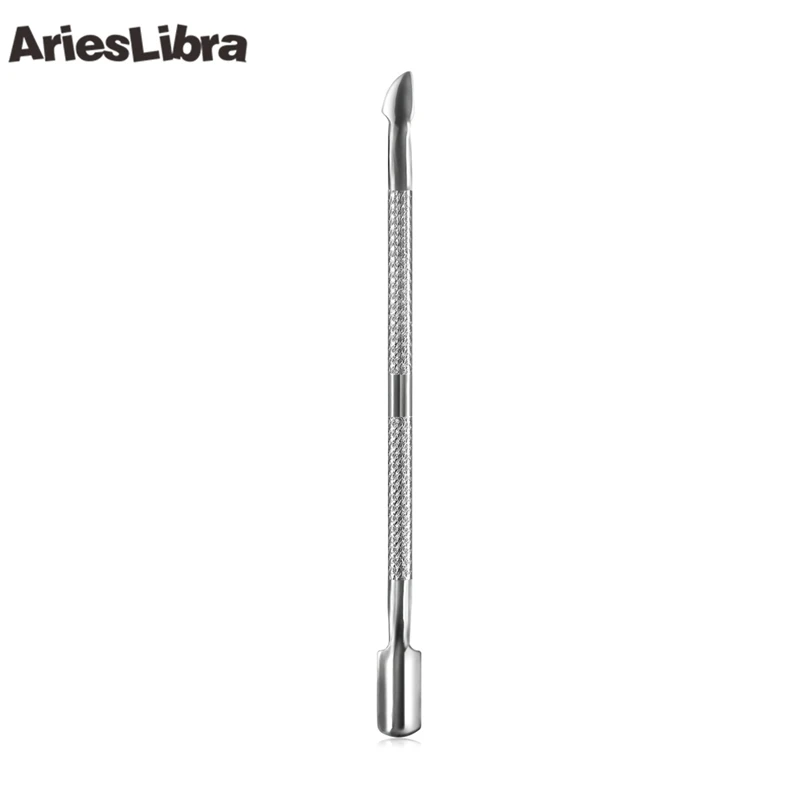 

1PC Stainless Steel Cuticle Pusher Nail Pusher Manicure Leftover Dead Skin Remover for Nail Art Tool
