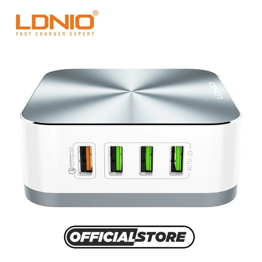LDNIO A8101 быстрое зарядное устройство для телефона с 7 USB и 1 Qualcom Быстрая зарядка qc 3 0 USB Быстрый зарядный порт для быстрой зарядки