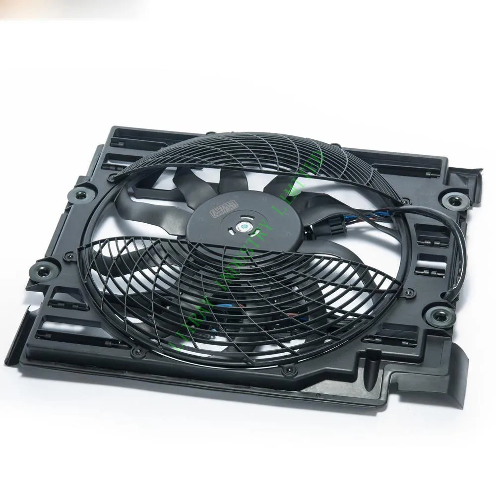 Auto Radiator Condenser Cooling Fan Assembly For BMW E39 528i 540i M5 1995-1998 OE:64548370993 64548371362
