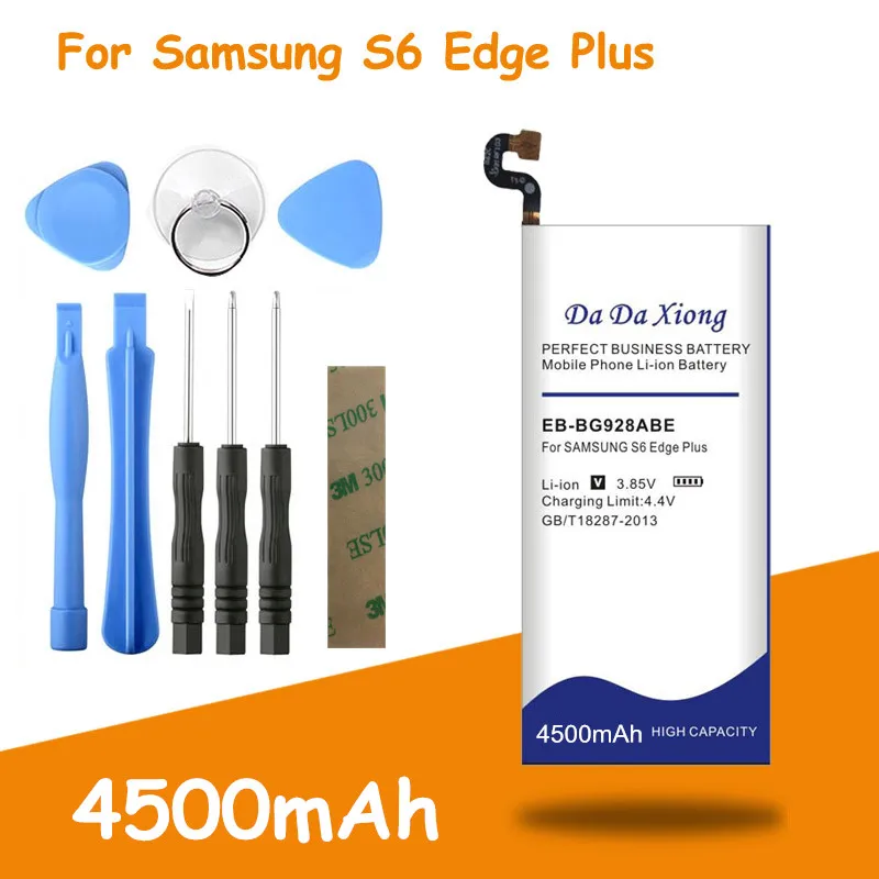 4500 мА/ч, EB-BG928ABE Батарея для samsung GALAXY S6 edge Plus G928T G928V G928S G9280 G928F G928P G9287 G928A G928P Edge+ Батарея