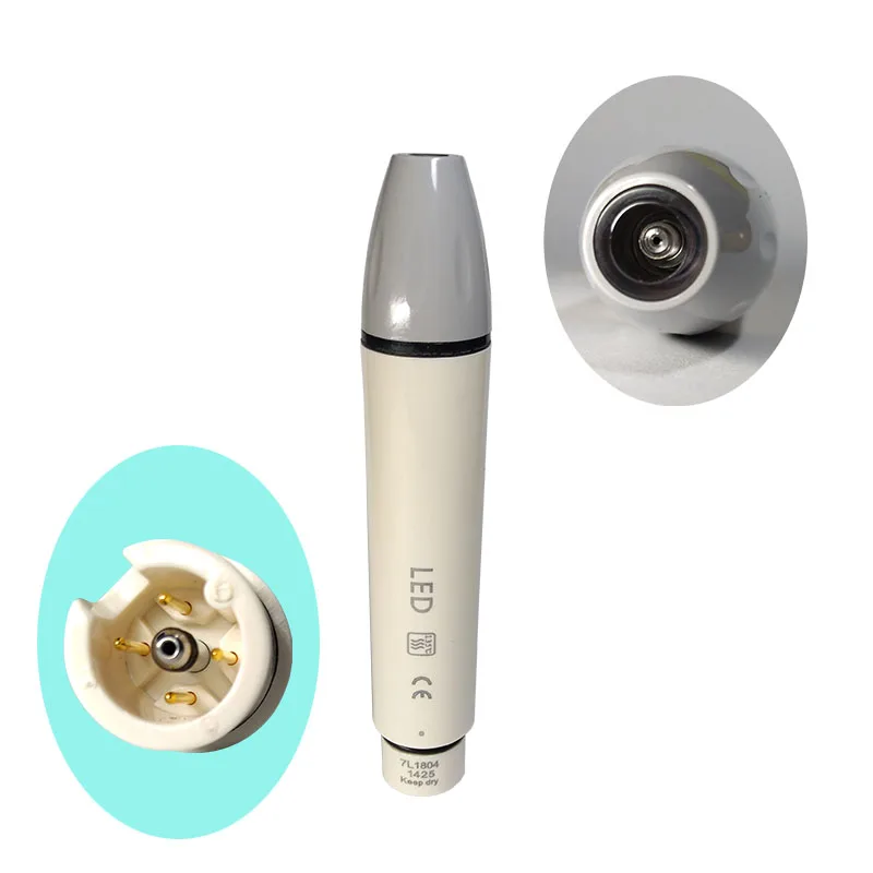 Tubulação de Mangueira Destacável para Dte 1 e Digital Conjunto Dental Ultrasonic Scaler Piezo Levou Handpreço Handle Hd-7l Cabo Satelec Ponta 5 Clareamento dos dentes