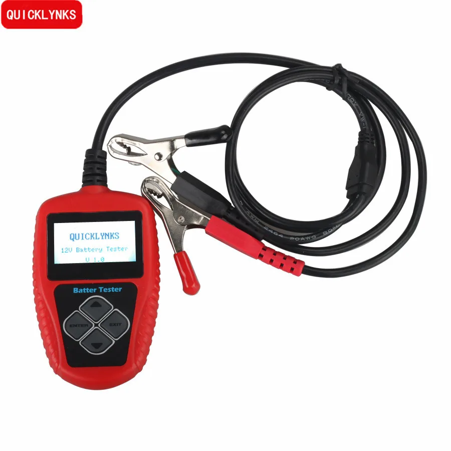 

QUICKLYNKS BA101 Automotive 12V Vehicle Battery Tester