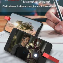 Забавный магнитный держатель для мобильного телефона универсальный мобильный телефон Поддержка маленький кронштейн держатель стойки для iPhone samsung Xiaomi