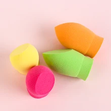 1 шт., модный косметический спонж в форме капли воды, смешивание губок для лица, безупречный тональный крем, смешивание, косметическая пудра, спонж