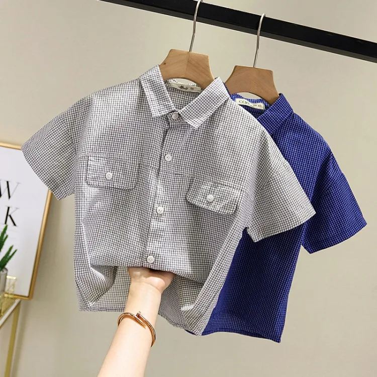 

Children Boys Shirts Summer Kids baby Shirt For Boy Short Sleeve Tees Tops Child Printed Clothing Boys Clothes