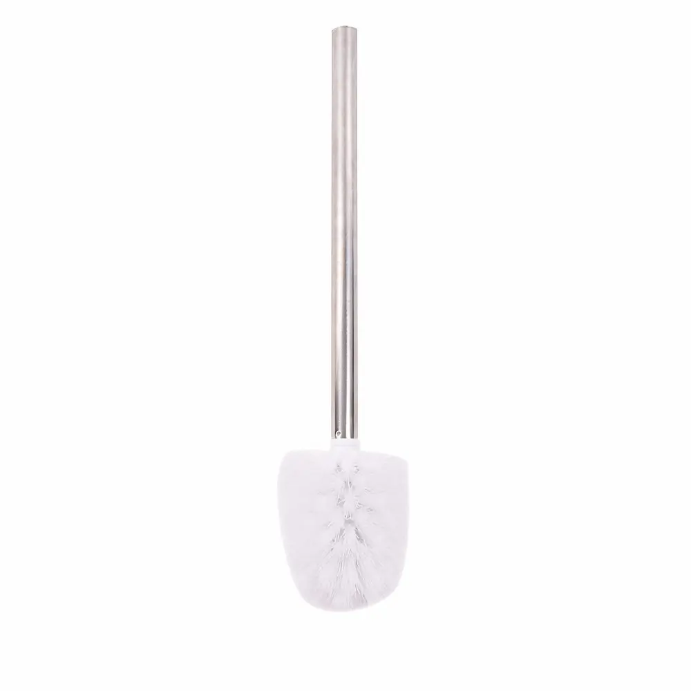 

1 PC Replacement Stainless Steel WC Bathroom Cleaning Toilet Brush White Head Hold Bathroom Tool Best Promotion
