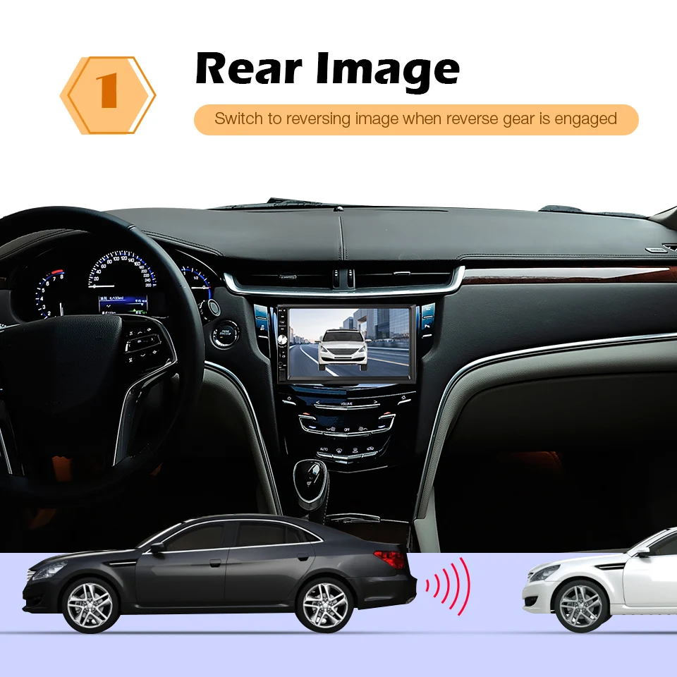 2 Din общее автомобильное радио 7 ''lcd сенсорный экран автомобильный Радио плеер Bluetooth автомобильная аудио Поддержка Камера заднего вида Автомобильный мультимедийный плеер