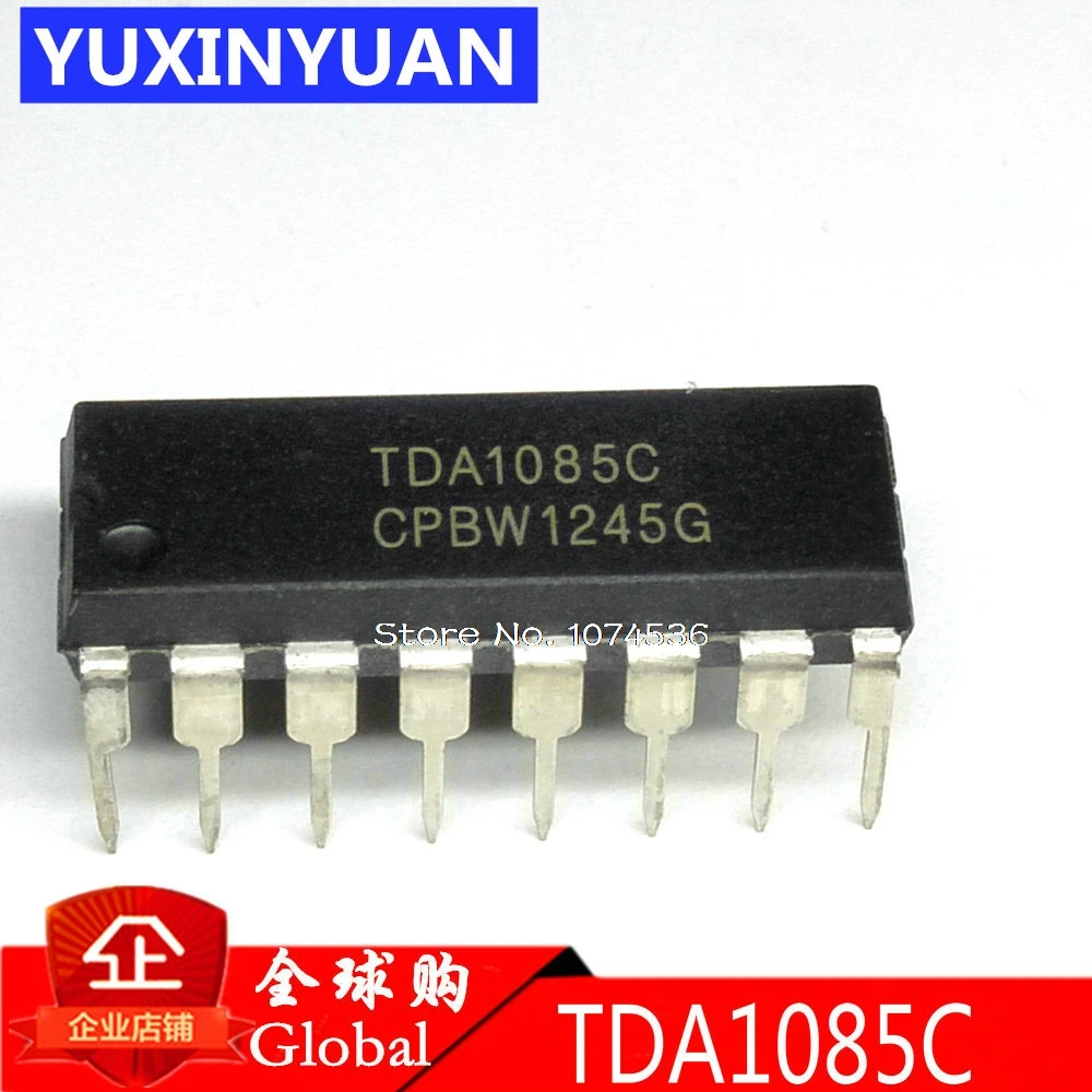 10 шт./лот TDA1085C DIP-16 TDA1085 DIP16 TDA1085CG 1085C DIP | Электронные компоненты и принадлежности