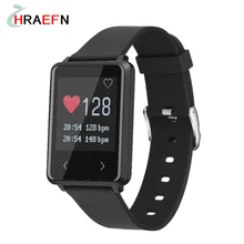 2017 Смарт-группы TK002 Heart Rate monitor Фитнес tracker Браслет спорт Бег Шаг Шагомер часы для IOS Android смартфон