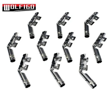 

WOLFIGO New Set Of 10PCS 34605 Dual Band Spark Plug Wire Terminals Ends Connector