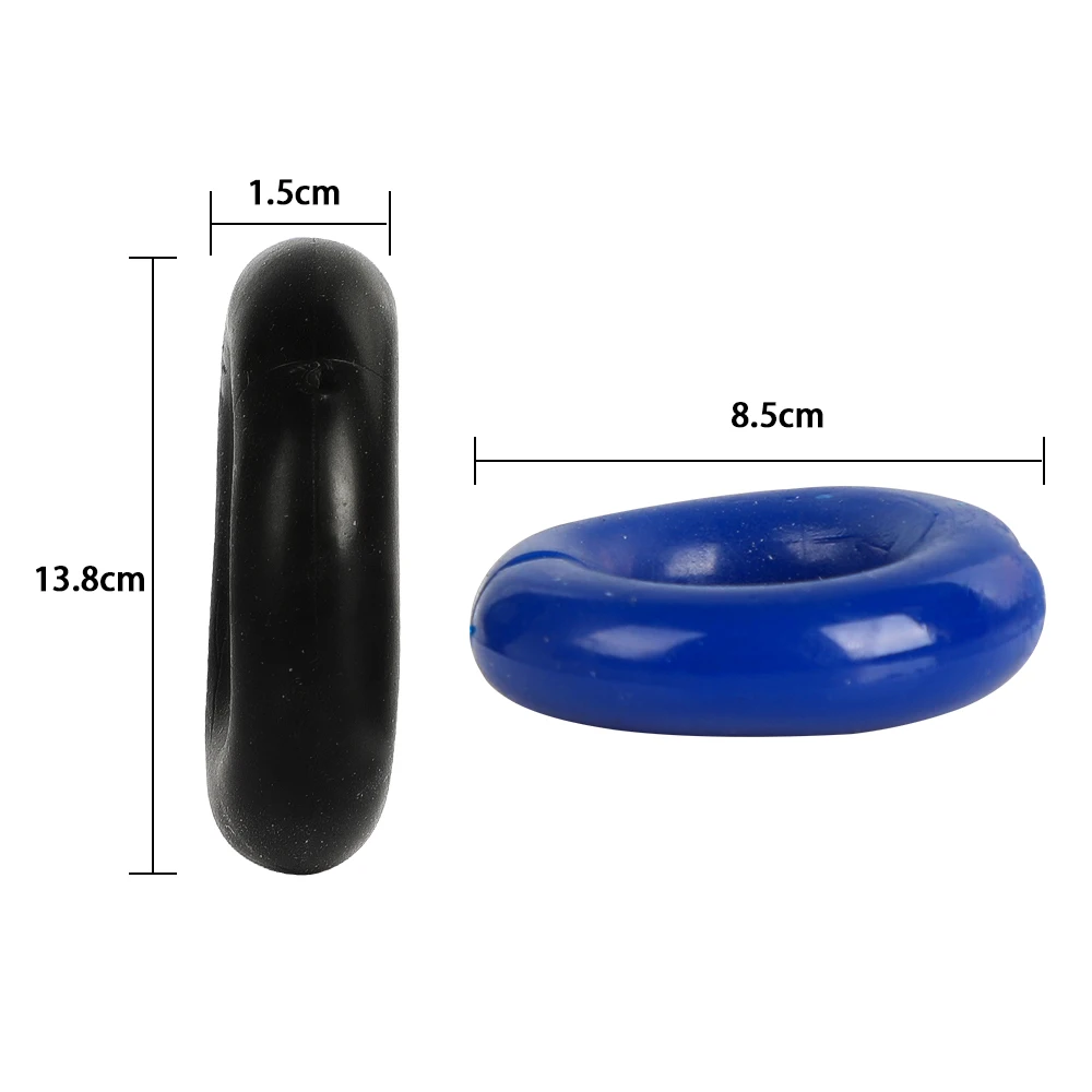 Anneau perlé extensible et dur, 3 pièces, rehausseur, retarde l'éjaculation, entraîneur pour hommes, jouets sexuels, produits pour adultes masculins_voghion.com