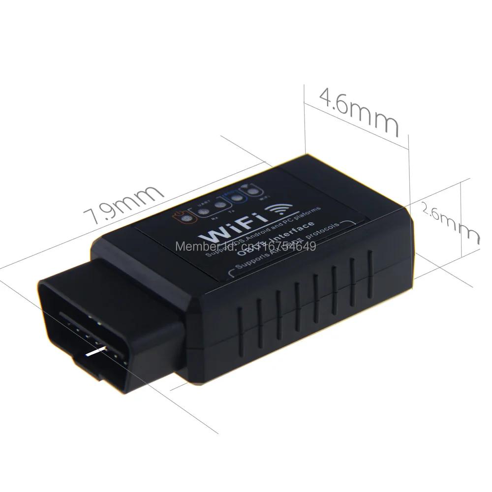 PIC18F25K80 Wifi ELM327 считыватель кодов OBD адаптер для Android iOS PC OBD2 диагностический инструмент ELM 327 V1.5 Wi-Fi для Mercedes Volvo VAG