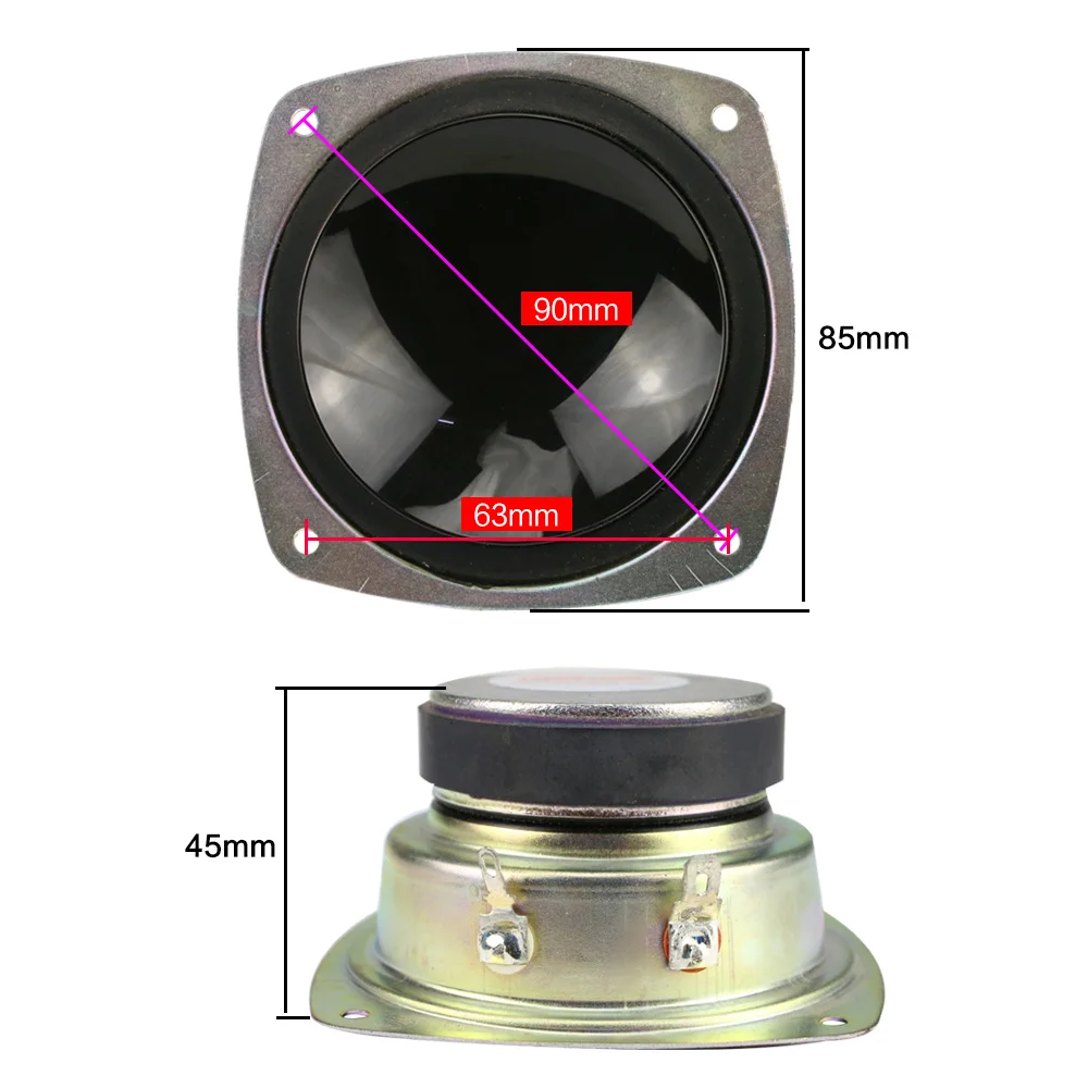 GHXAMP Hi-Fi 3 дюймовый Среднечастотный динамик 4ohm 30 Вт Bluetooth Динамик "сделай сам" для домашнего кинотеатра обновления автомобильного аудио 2 шт