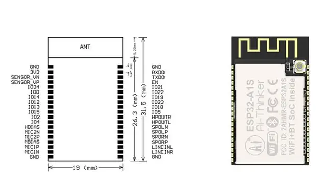 ESP32-Audio-Kit ESP32 Audio Development Board Wireless WiFi Module  Dual-core ESP32-A1S 8M Serial to WiFi ESP32-Aduio-Kit - AliExpress