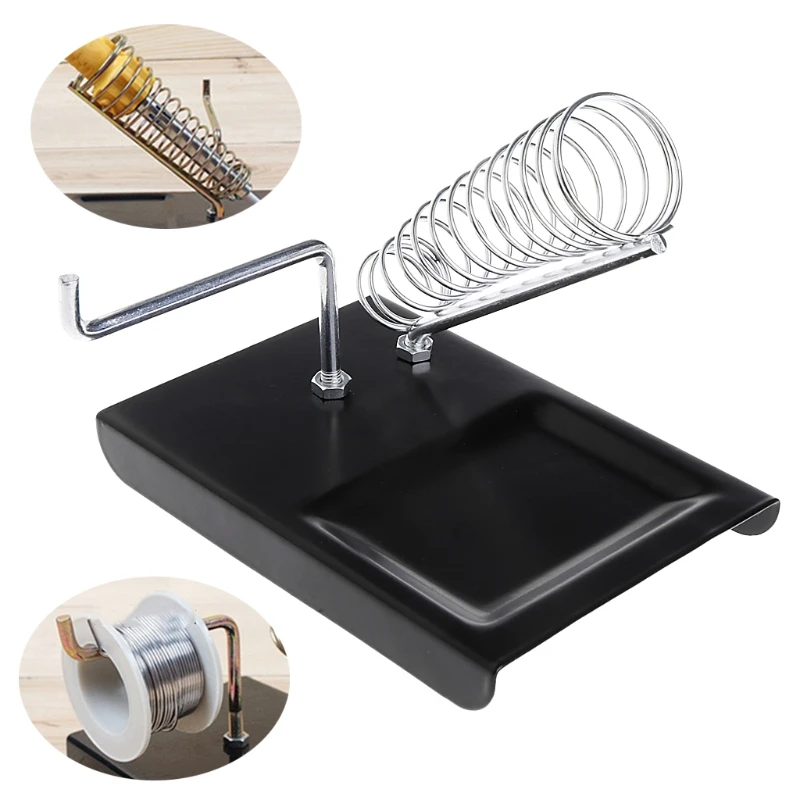 New Practical Durable Soldering Iron Frame Metal Support Stand Holder Base Welding tools | Инструменты