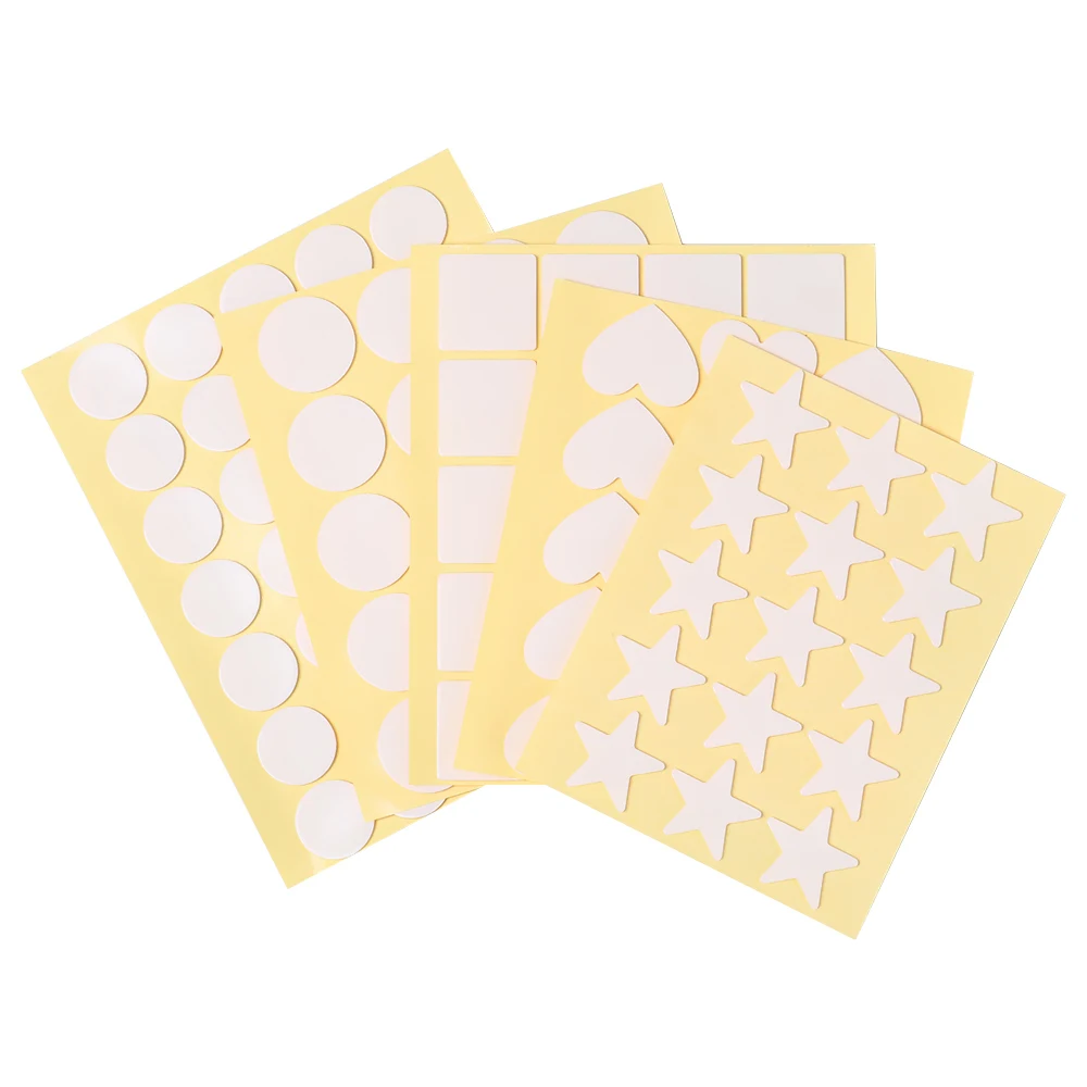 

1 Sheet DIY Party Supplies Transparent Furniture Protector Double Sides Self-adhesive Glue Dot balloons attachment Party wedding
