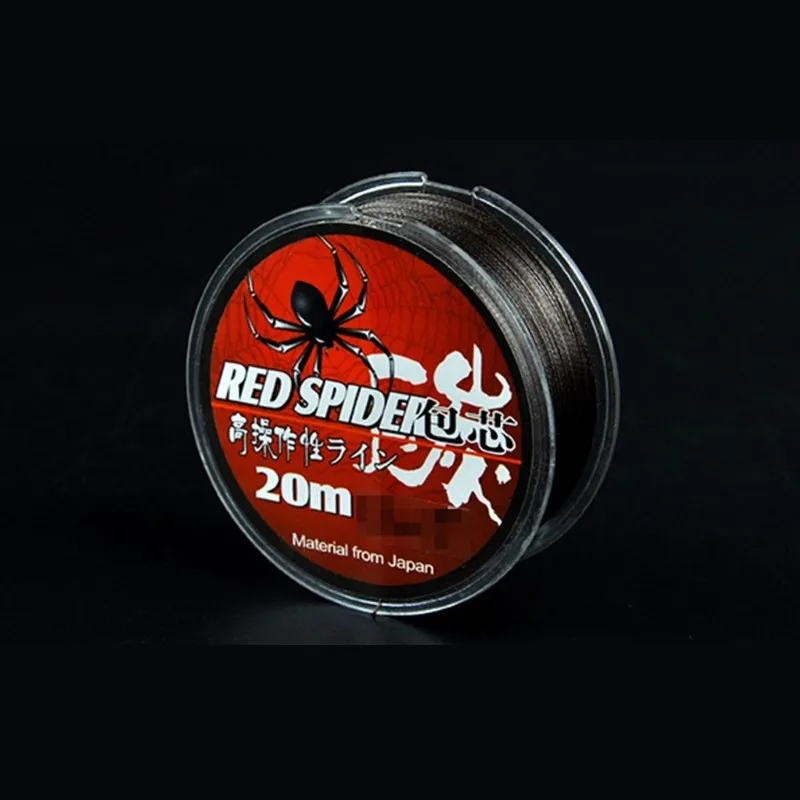 SHUMIER 20M Carbon Friber Fishing Line Steel Wire Strong Sinking Lines