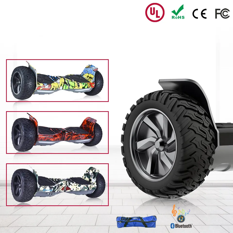 

EU Stocks Best All Terrain Hoverboard with Bluetooth Self Balancing Scooter 8.5 Inch Wheel Off Road Hoverboard for Kids Adults