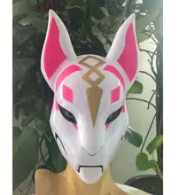 Fortnite Unisex Fox Drift Skin Mask Cosplay Costume-sale Eye Masks For Halloween
