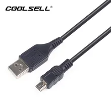 Mini USB Cable 0.3M Mini USB to USB Data Charger Cable for Cellular Phones MP3 MP4 Tablets GPS Camera HDD