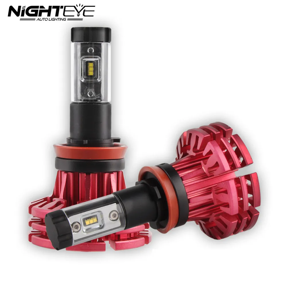 Nighteye авто освещение 60 Вт 10000LM H11 H8 H9 H16 (JP) Автомобильные светодиодные фары