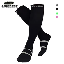 Кроссовки марафон спортивные носки Велоспорт восхождение Crossfit длинные компрессионные чулки дышащий дезодорант баскетбольные Носки