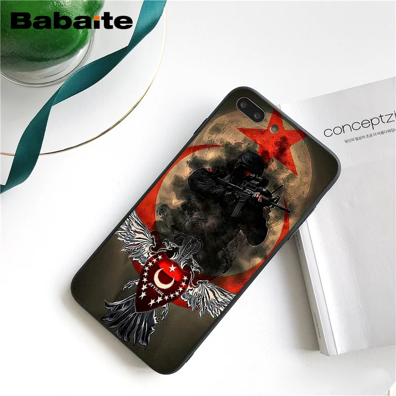 Babaite флаг Турции солдат чехол для телефона для iphone 11 Pro 11Pro Max 8 7 6 6S Plus 5 5S SE XR X XS MAX - Цвет: A11