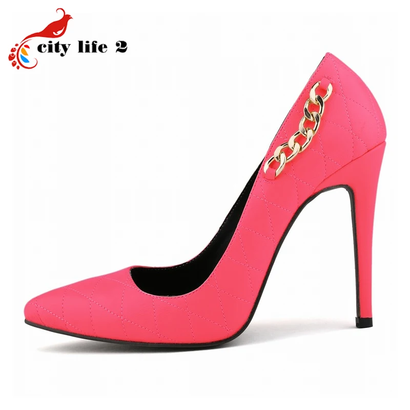 Big Size 40 42 font b Women b font High Heel Shoes Fashion New Brand Sapatos