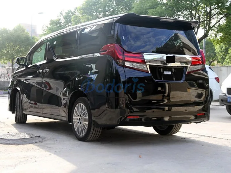 Для Toyota Alphard VELLFIRE 30 Серебряный Золотой Серый Цвет брелок чехол-кольцо хромированные аксессуары для стайлинга автомобилей