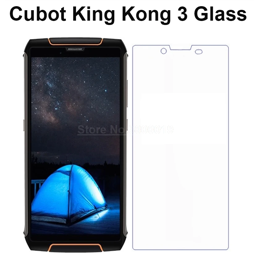 Чехол для Cubot King Kong 3 Закаленное Стекло Cubot King Kong 3 IP68 Экран защитный чехол для телефона пленка для Cubot KingKong 3 крышка Стекло