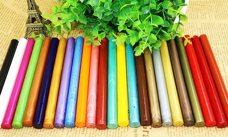 

Colour seal wax for seal stamps, round ones, D1.1 cm*L14cm