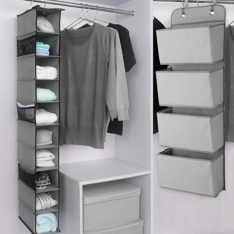 

Multi-layer Hanging Storage Bag Underwear Bra Organizer Storage Box Close Scarf Socks Organiser Keys Tools Organizer