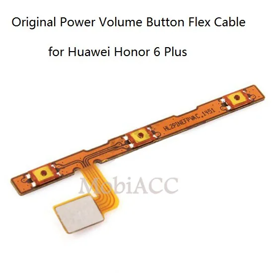 

Original for Huawei Honor 6 Plus Power + Volume Button Flex Cable Power On Off Volume Up Down Connector Replacement Parts