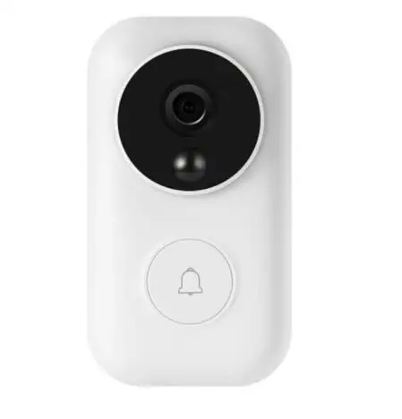 Xiaomi Mijia дверной звонок AI распознавание лица 720P IR двухстороннее аудио видео Обнаружение движения SMS Push домофон бесплатное Облачное хранилище - Цвет: Doorbell