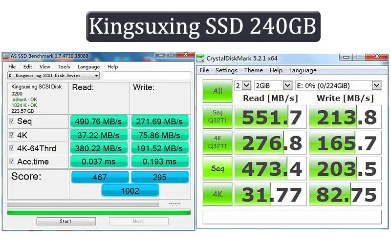 Kingsuxing SSD 120 ГБ 240 ГБ 480 ГБ 500 Гб HDD SATA3 2,5 дюймов SSD Внутренний твердотельный диск компьютер жесткий диск SSD 240 ГБ для ноутбука