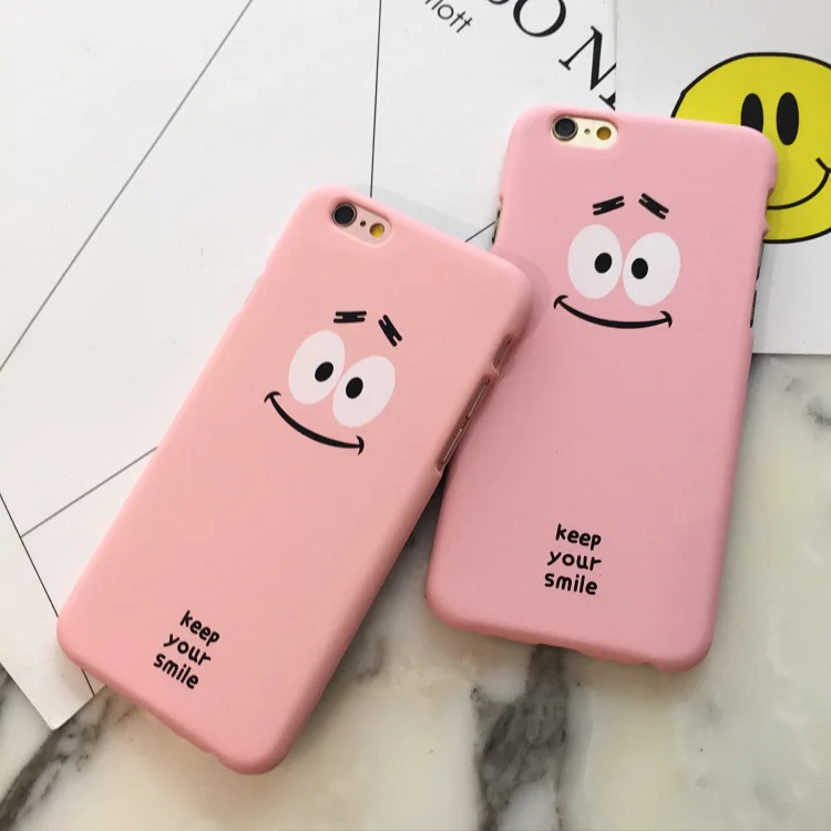 

2018 Promotion New for Iphone 5 5s 6 S 6s 6plus 7 7plus 8plus 8 Plus Phone Fundas for Iphone7 Keep Your Smile Printed Pc Hard
