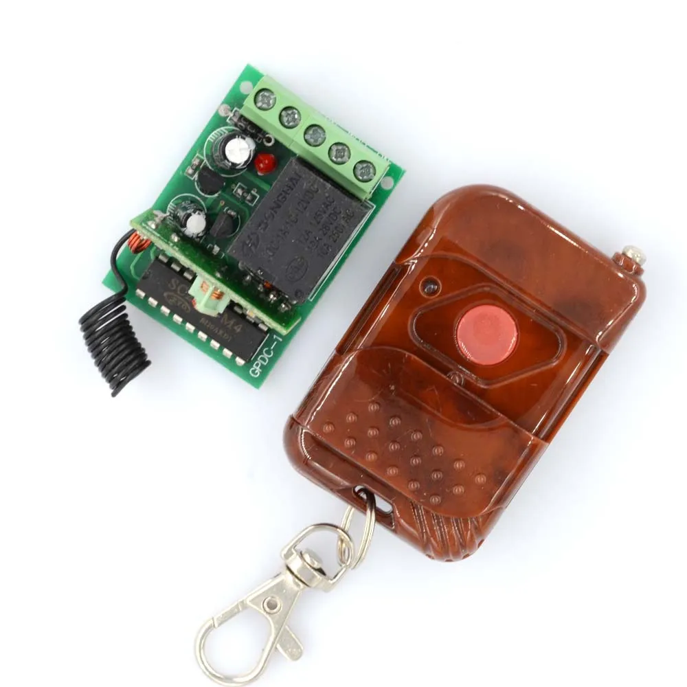 

DC 12V 1CH RF Remote Control Access Control System LED Light Lamp Wireless Remote Control ON OFF Switch 315M