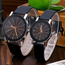 2016 Mujeres Reloj de Cuarzo Analógico Casual Reloj de pulsera de Cuero Caja Redonda Reloj de Tiempo Reloj Mujer Relogio Feminino Señora Gift 1962