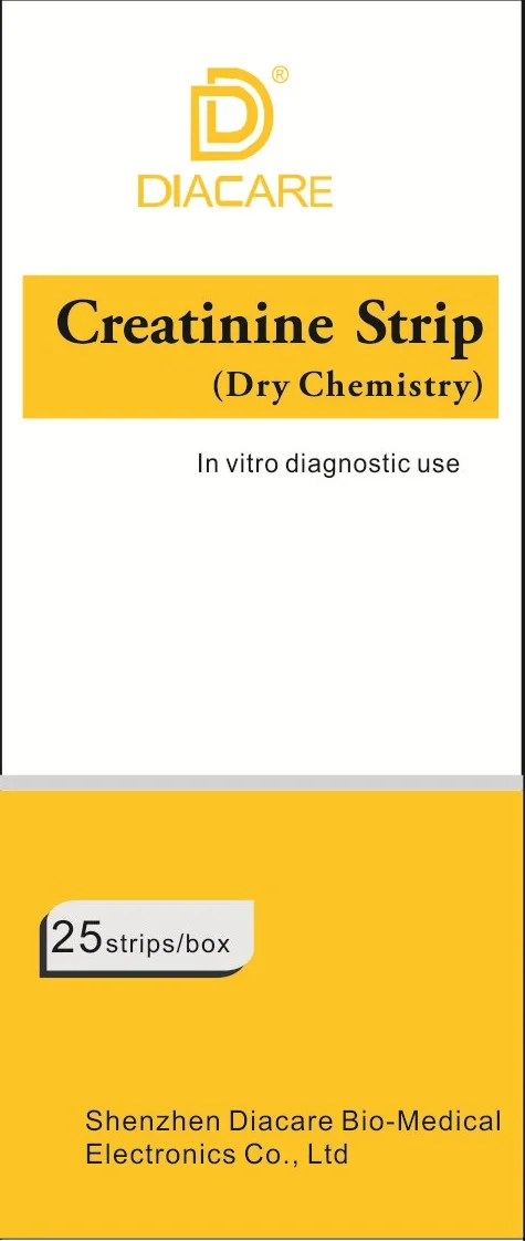 

Creatinine Test Strip for Dca-Check Dry Chemistry Analyzer