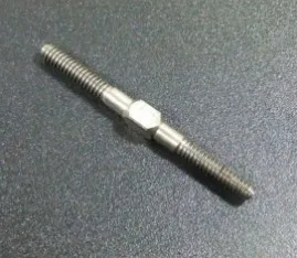 

1pcs* Stainless Steel Convex Push Rod M3 x 2 inch with U.S System Left & Right Teeth