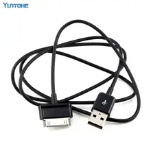 Для детей возрастом от 1 до m 2 m 3M USB кабель для передачи данных Зарядное устройство зарядный кабель для Samsung Galaxy Tab 2 10,1 P5100 P7500 планшет P3100 100 шт./лот